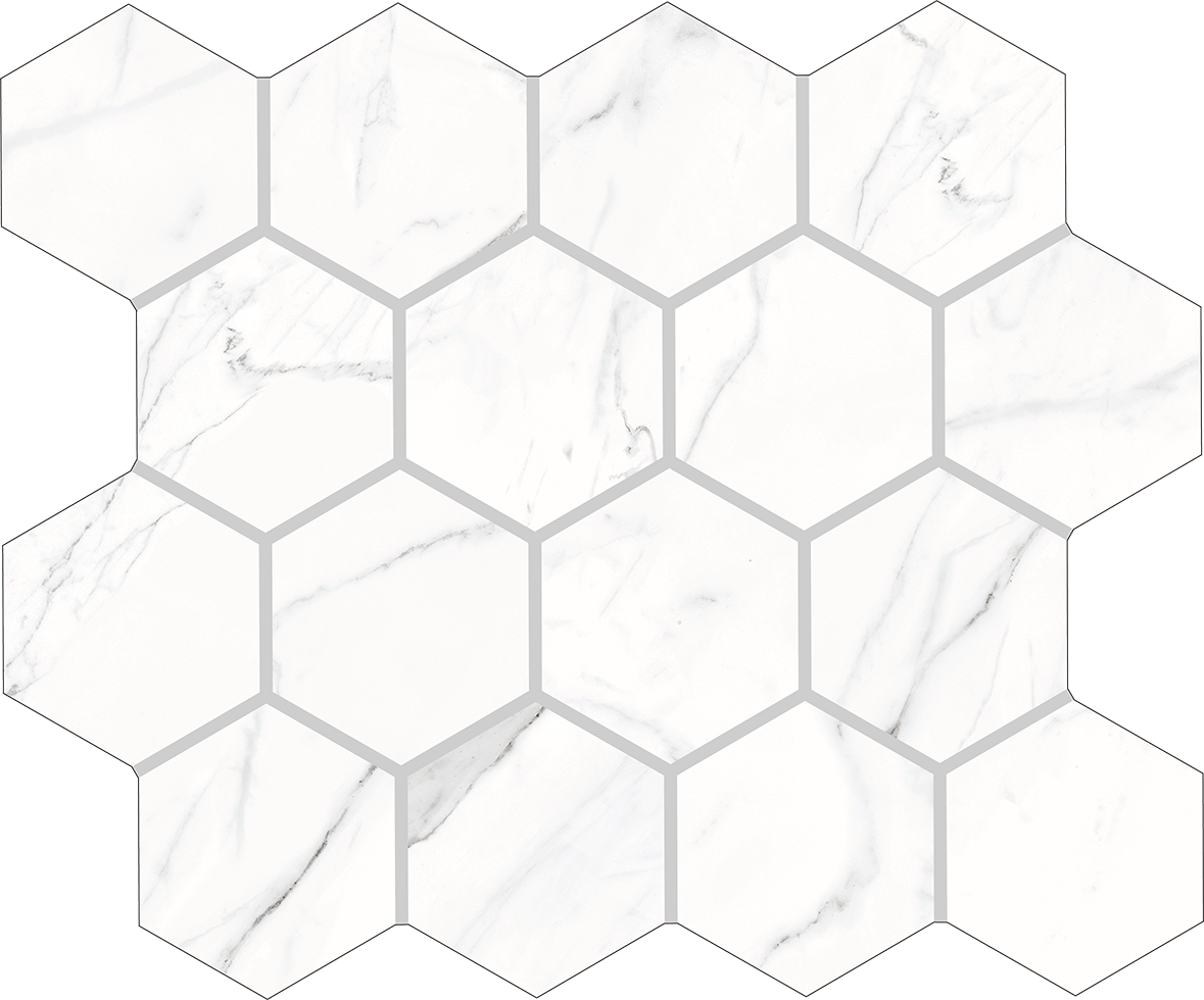 Hexagon Calacatta