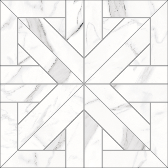 Parquet Mosaic Calacatta